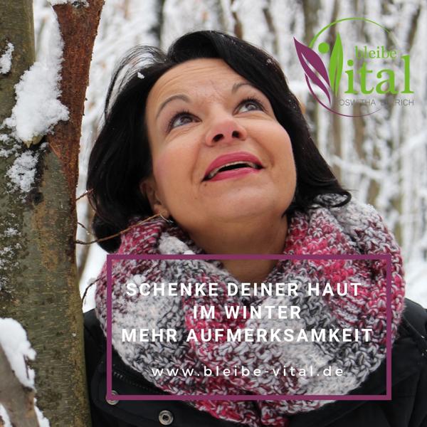 Gestresste Haut im Winter